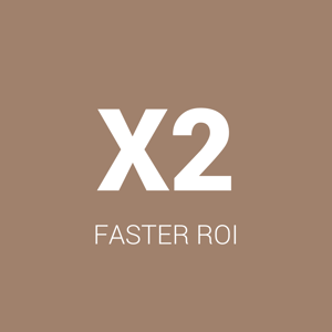 Cristie X2 FASTER ROI SQ